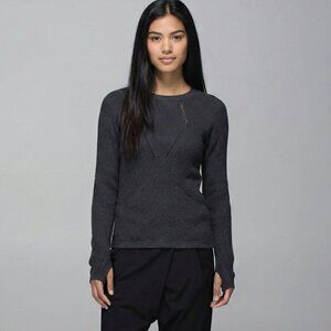 LULULEMON ATHLETICA THE SWEATER THE BETTER LIGHTWEIGHT LUXE KNITWEAR